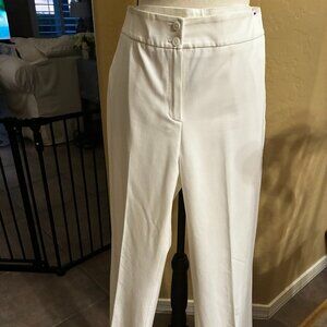 Jones New York Signature Women Flare Pants Stretch Lined - Size 6